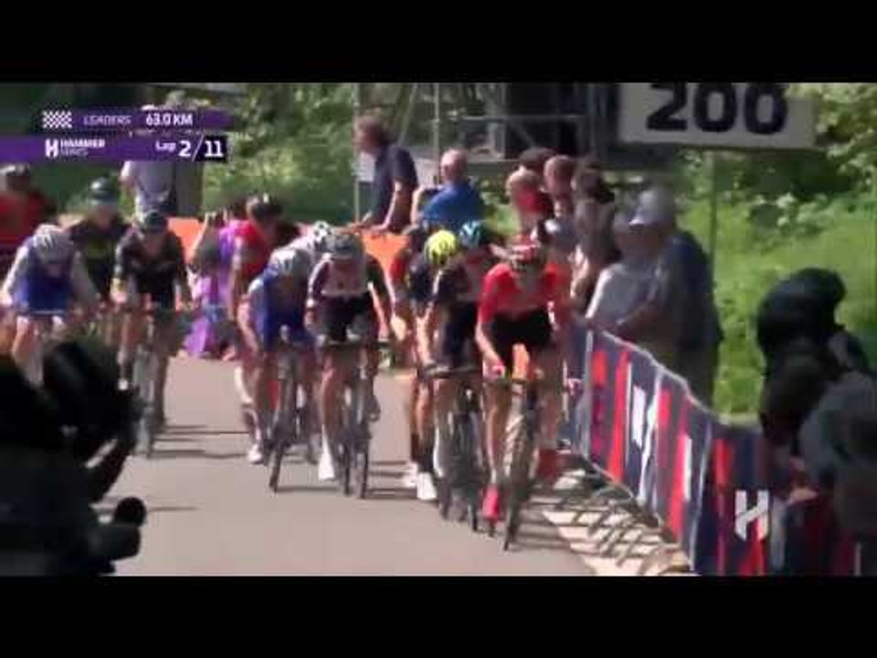 Hammer Series Climb Lap 2 Finish