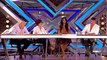 Justin Bieber Twins Bring NIGHTMARE to SIMON!  Audition Week 2  The X Factor UK 2017
