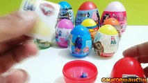 For Kids Many Surprise Eggs Unboxing with The Wolf Kinder Surprise Welly Cars Bob Nemo Barbapapa