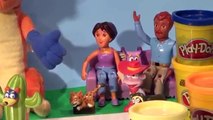 Dora and Friends Play Doh Creation Swiper No Swiping Toys and Games and surprise goats lol