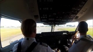 [ Why I Fly ] Cockpit video - AVRO Rj100 Takeoff Rwy 01 Reykjavik Iceland visual Fantastic view