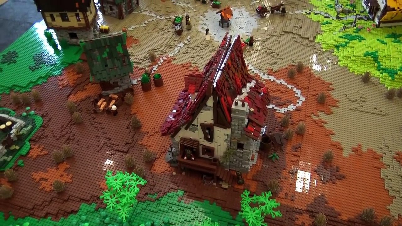 Huge LEGO Castle Village | Paredes de Coura