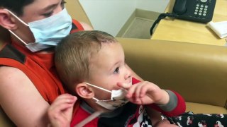 STAPLES REMOVED FROM 2-YEAR-OLDS HEAD