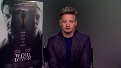 IR Interview: Jeremy Renner For "Wind River" [Weinstein]