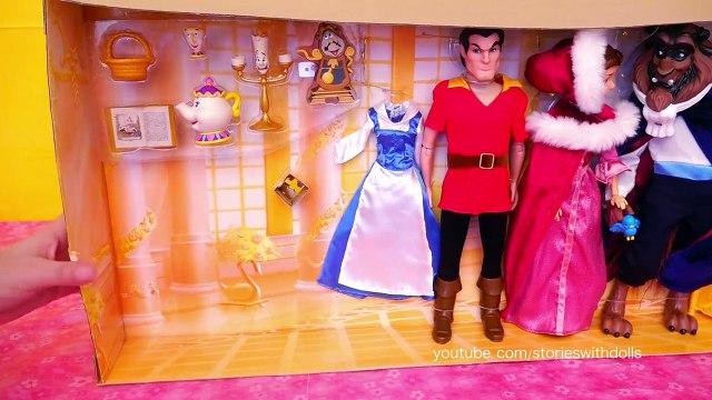 Beauty and the Beast Toys Deluxe Set - Belle Makes Dinner for Beast - Stories With Toys & Dolls