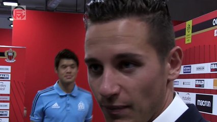 Nice - OM (2-4) -  La réaction de Florian Thauvin