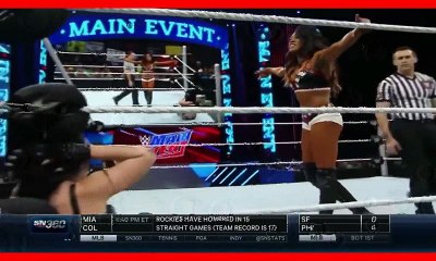 WWE Main Event - Alicia Fox Vs  Paige watch Full Match