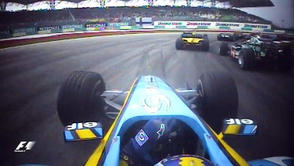 Fernando Alonso's Superb Start _ 2004 Malaysian Grand Prix--5lnQlxBKcs