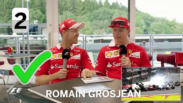 Ferrari's Sebastian Vettel and Kimi Raikkonen _ F1 Grill the Grid 2017-PLgK1r2ytbI