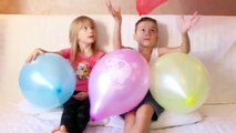Baby Songs for Learning Colors with Balloons & Finger Family Nursery Rhymes - Video for Children