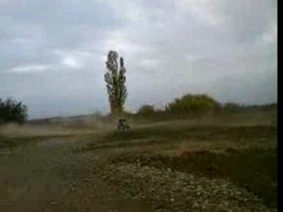 Quad yamaha 350 raptor - la chute de yolande