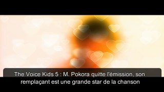 The Voice Kids 5  - M  Pokora quitte l'émission, son remplaçant est une grande star de la chanson-OleFc_PqQ1A