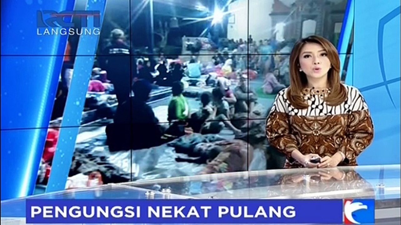 Jenuh, Pengungsi Erupsi Gunung Agung Mulai Kembali ke Rumah