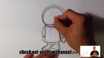 How to Draw Sandy Cheeks from Spongebob Squarepants - Easy Things To Draw