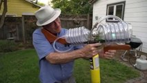 Cet homme à fabriqué un pistolet à gaz