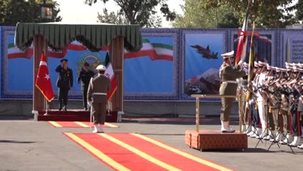 Orgeneral Hulusi Akar İranlı Tümgeneral Bakıri ile Görüştü