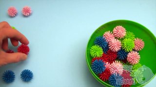 Learn Colours with Squishy Balls! Fun Learning Contest!