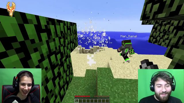KAÇIN !! Daha Çok TNT : Minecraft Mod / İkili Facecam w Han Kanal