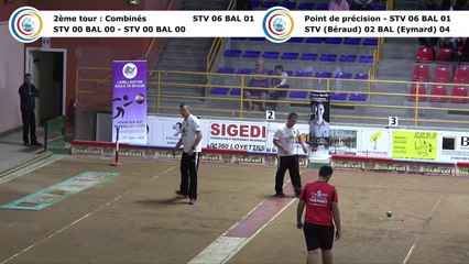 Second tour, point de précision, Club Elite Masculin J1, Saint-Vulbas vs Balaruc-les-Bains, septembre 2017