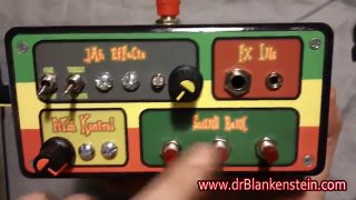 Dub Siren / Rasta Reggae Circuit Bent Analog Synth / FX Box w/ iPod, Guitar, Mic Input !