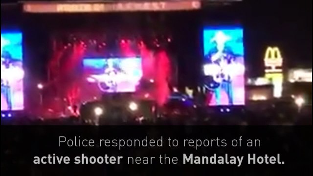 Mass casualties after Las Vegas shooting