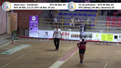 Second tour, second tir de précision, Club Elite Masculin J1, Saint-Vulbas vs Balaruc-les-Bains, septembre 2017
