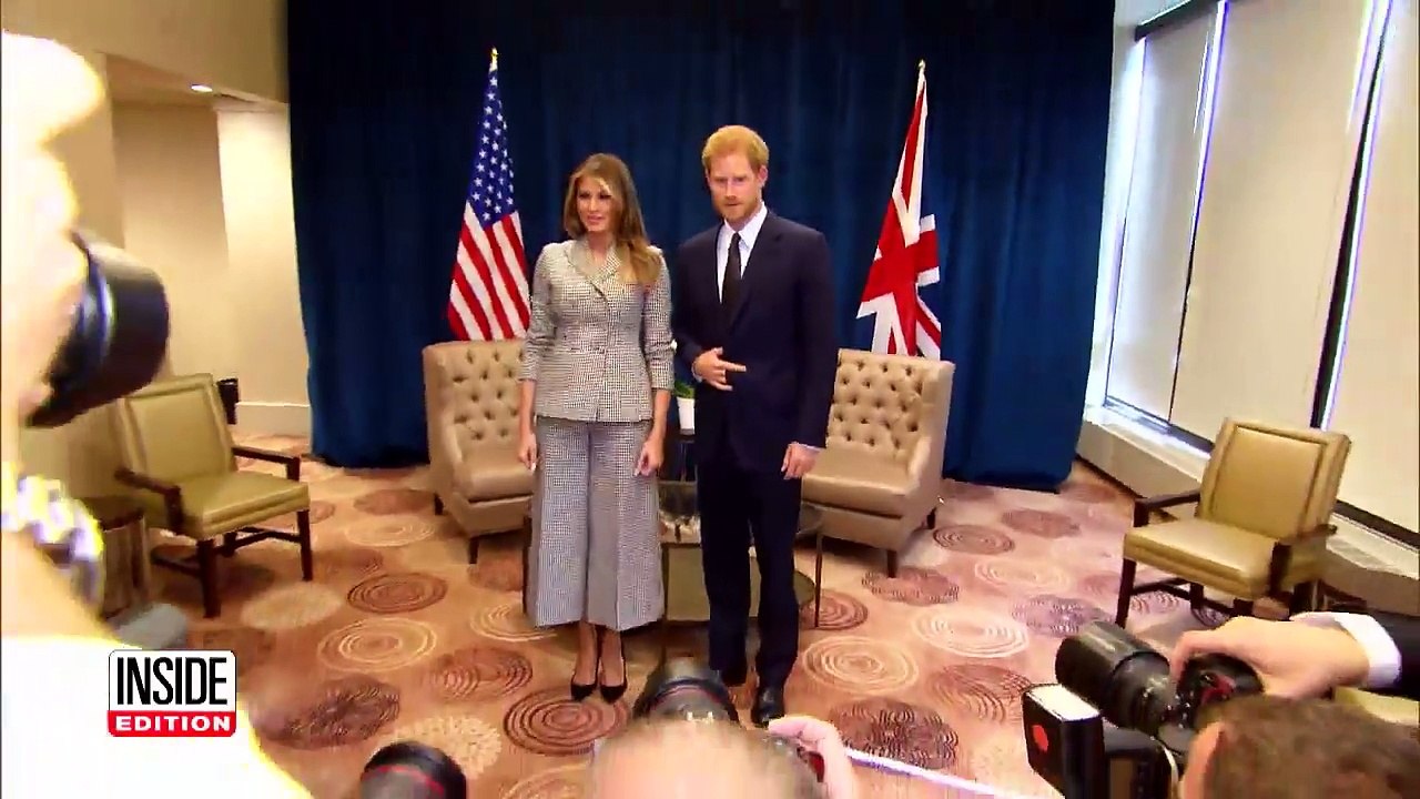 Le prince Harry aurait-il fait un signe satanis...