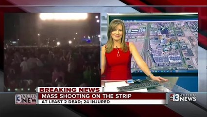 Officer-duty officer injured in Las Vegas shooting