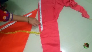 Chudidar cutting and stitching full tutorial part -1