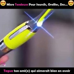 Micro Tondeuse Pour Sourcils Oreilles Dos.