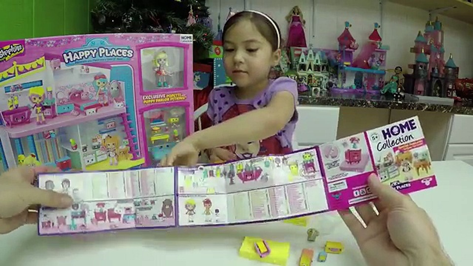 ⁣CUTE PET SHOPKINS Surprise Toys Happy Places Home Kitten & Puppy Furniture & Accessory Toy S