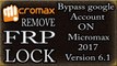 A New Way How To Remove FRP Lock on Micromax Mobile - Bypass google Account verification 2017