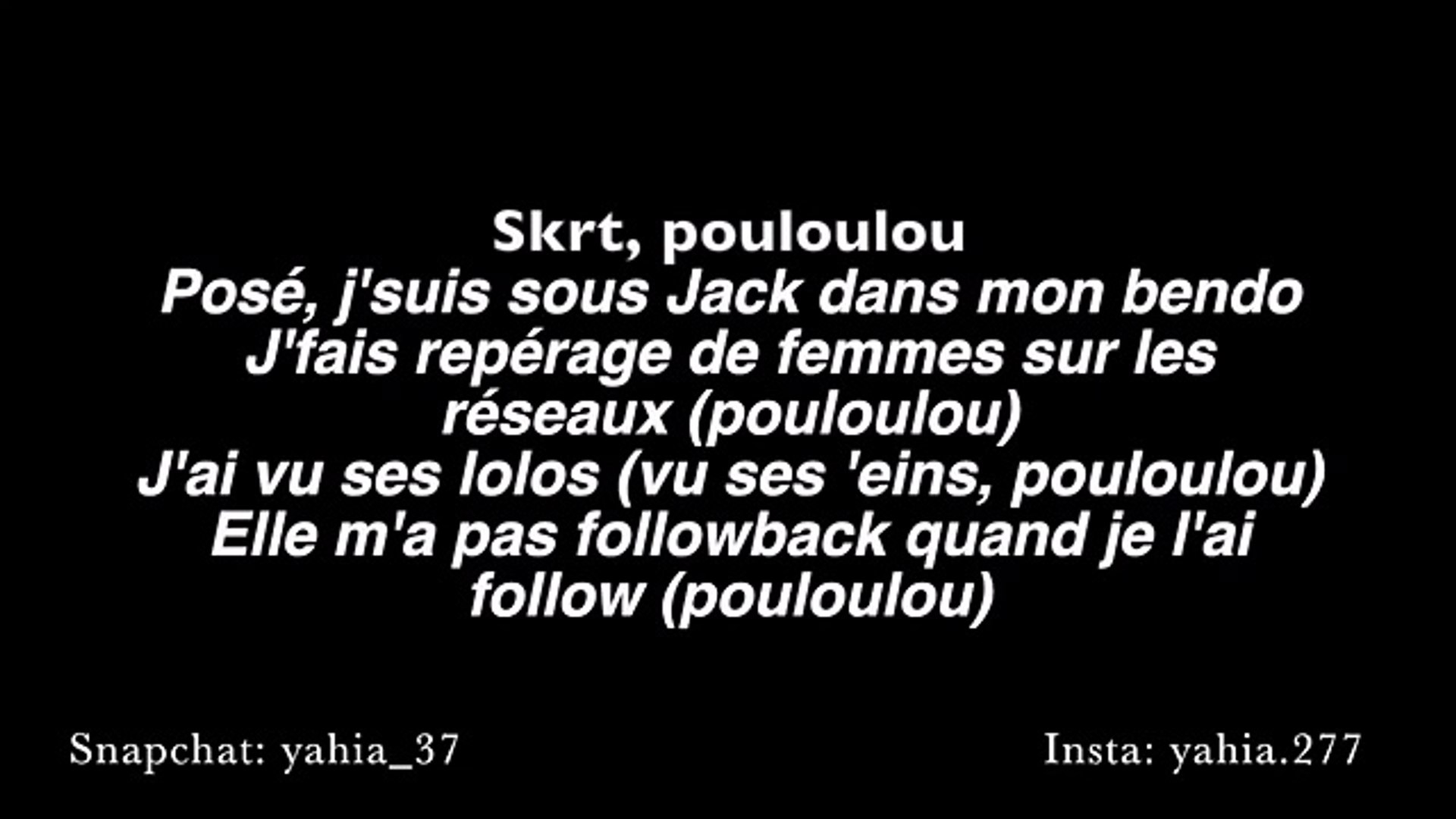 ⁣Niska - Réseaux (Parole_lyrics)