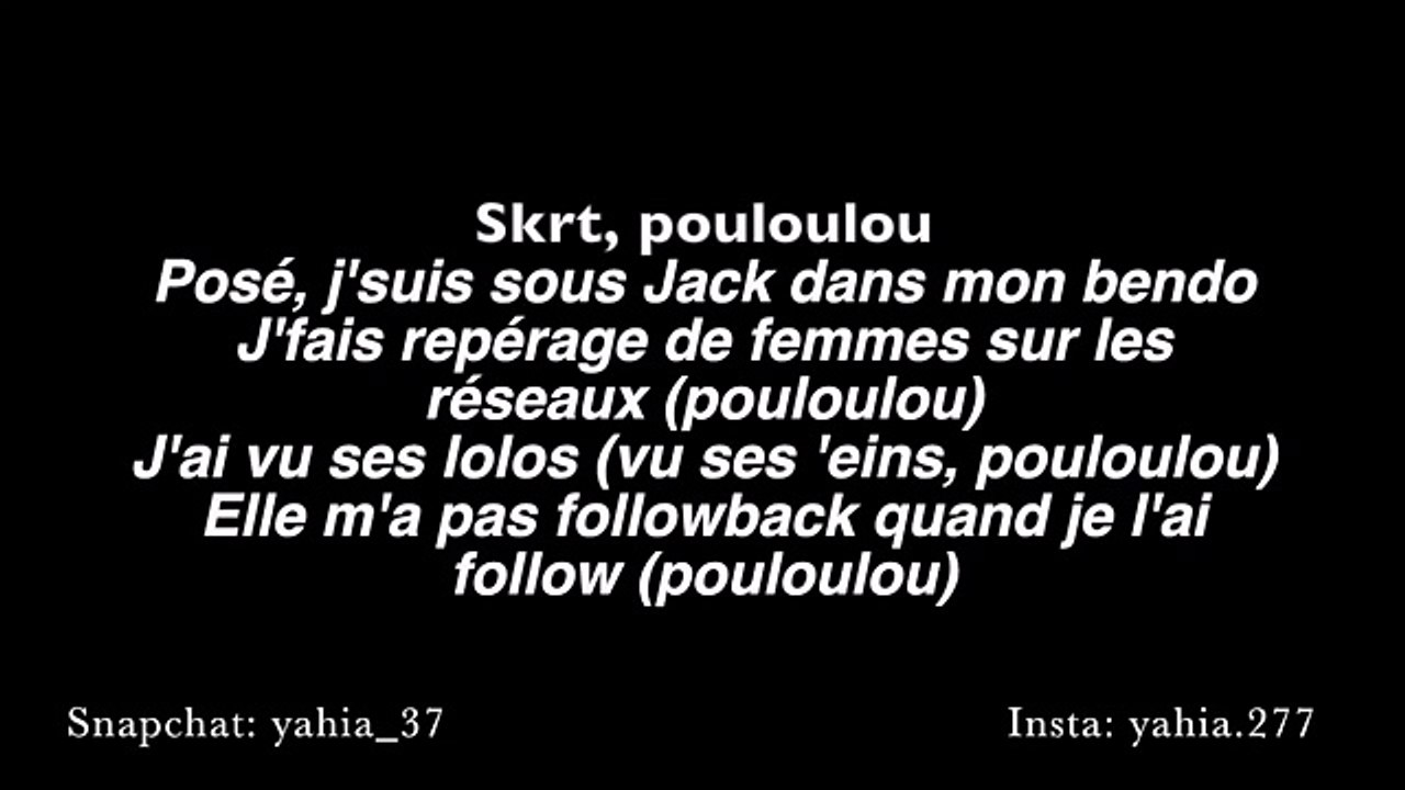 Niska - Réseaux (Parole_lyrics)