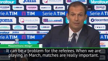 Download Video: Video referees will be a problem - Allegri