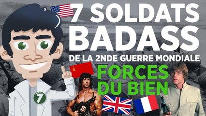 (Forces du bien) 7 soldats badass de la seconde guerre mondiale