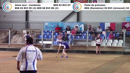 Second tour, premier tir de précision, Club Elite Féminin J1, Bourg en Bresse contre Bièvre Isère, octobre 2017