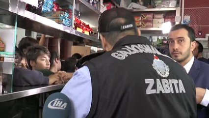 Gaziosmanpaşa'da Okul Kantinleri ve Çevresinde Denetleme