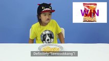 Korean Kids Taste American Snacks
