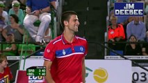 [HD] Ivanovic/Djokovic vs. Henin/Bemelmans (Hopman Cup new Highlights)