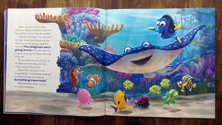 *NEW* Disney Pixar FINDING DORY Read Aloud Along Story Book with Charer Voices and Sound Effects!