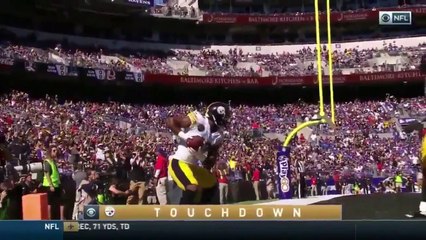 Il célèbre son touchdown avec un Kaméhaméha (Dragon Ball)