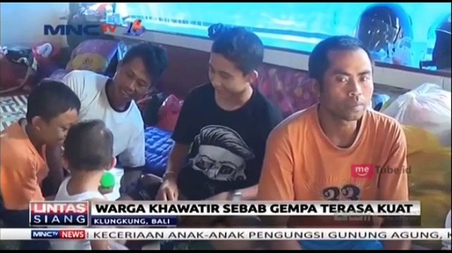 Pengungsi Zona Hijau Gunung Agung Tak Mau Kembali ke Rumah