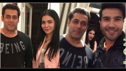 Humaima Malik with Salman Khan’s nephew Aahil in London