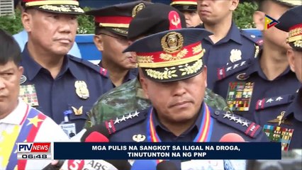 Video herunterladen: Mga pulis na sangkot sa iligal na droga, tinutunton ng PNP