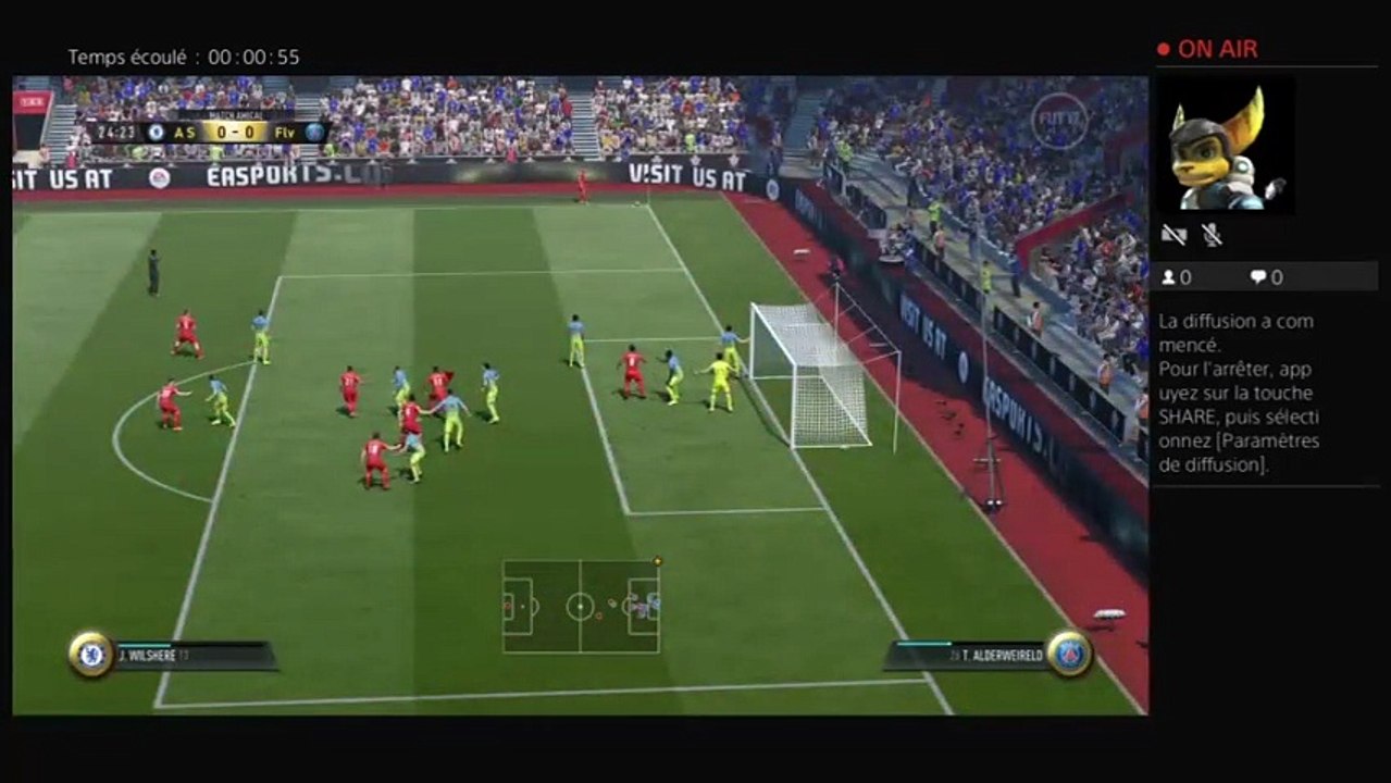 Diffusion PS4 en direct de Adrien280491