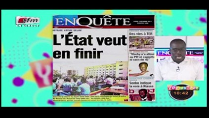 REPLAY - Revue de Presse - Pr : MAMADOU MOUHAMED NDIAYE - 02 Octobre 2017