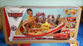 REVIEW: Disney Cars Radiator Springs Race Track Set & Table (by KidKraft for Costco)