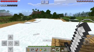 С РОДИТЕЛЯМИ В МАЙНКРАФТ ПЕ! Выживание, Летсплей. Minecraft PE 1.0.1 на Телефоне