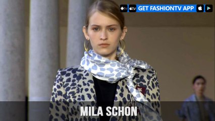 Milan Fashion Week Spring/Summer 2018 - Mila Schon | FashionTV